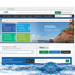 South West Water - Responsive Website