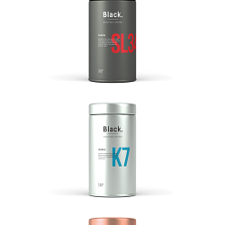 Black. Ground Coffee