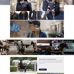 Coolmore Collection Responsive website
