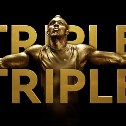 Retouching A Golden Icon, Usain Bolt