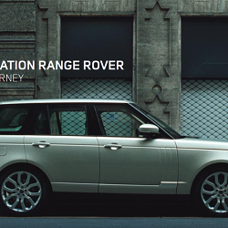 Land Rover New Range Rover Micro Site