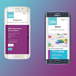 Website Development for SBW Advertising