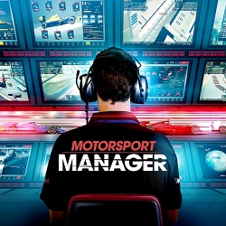 MotorSport Manager Key Art and Voice Over