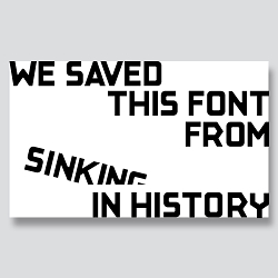 New Batavier font