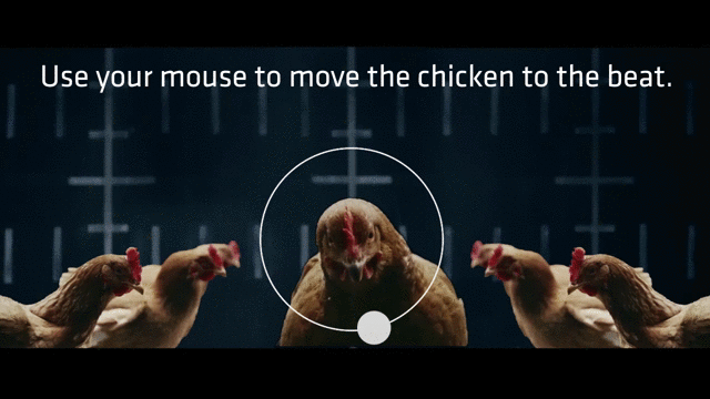 Chicken - Magic Body Control Interactive Video