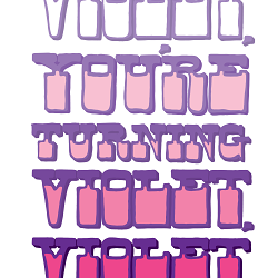 A Typographic Interpretation of Charlie and the Chocolate Factory