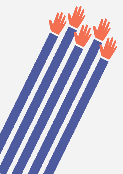 A show of hands