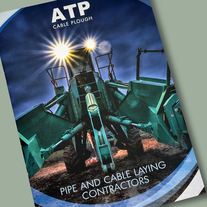 ATP Cable Plough Brochure by Rachel Gladstone for ATP Cable Plough