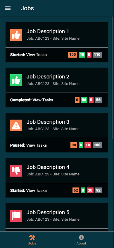*