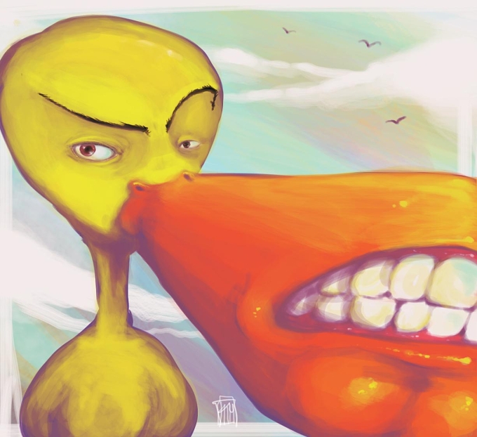 *