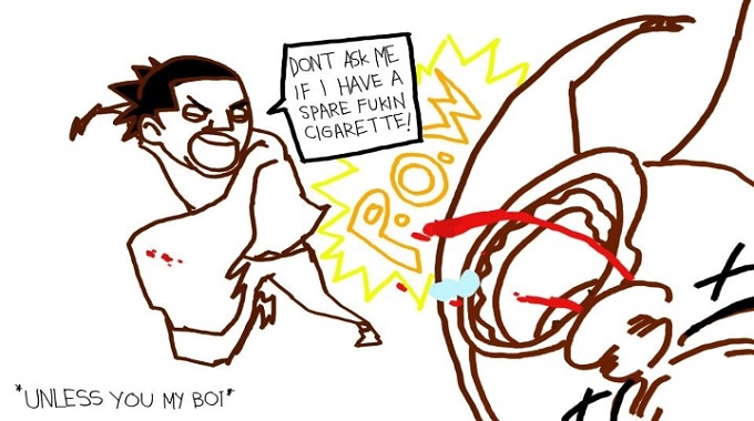 *