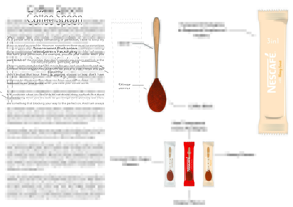 Nescafe instant coffee packaging design by Chong Nicholas for Nescafe