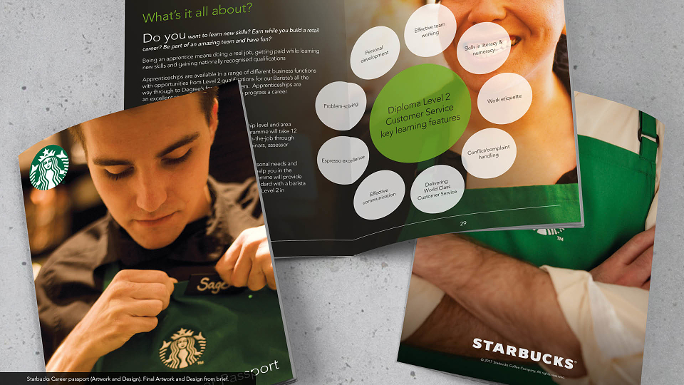 Starbucks Career passport by Starbucks for Starbucks