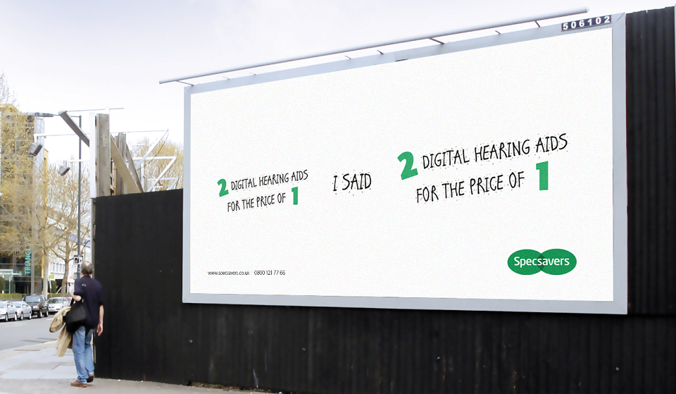 Specsavers hearing aids by Specsavers for Specsavers