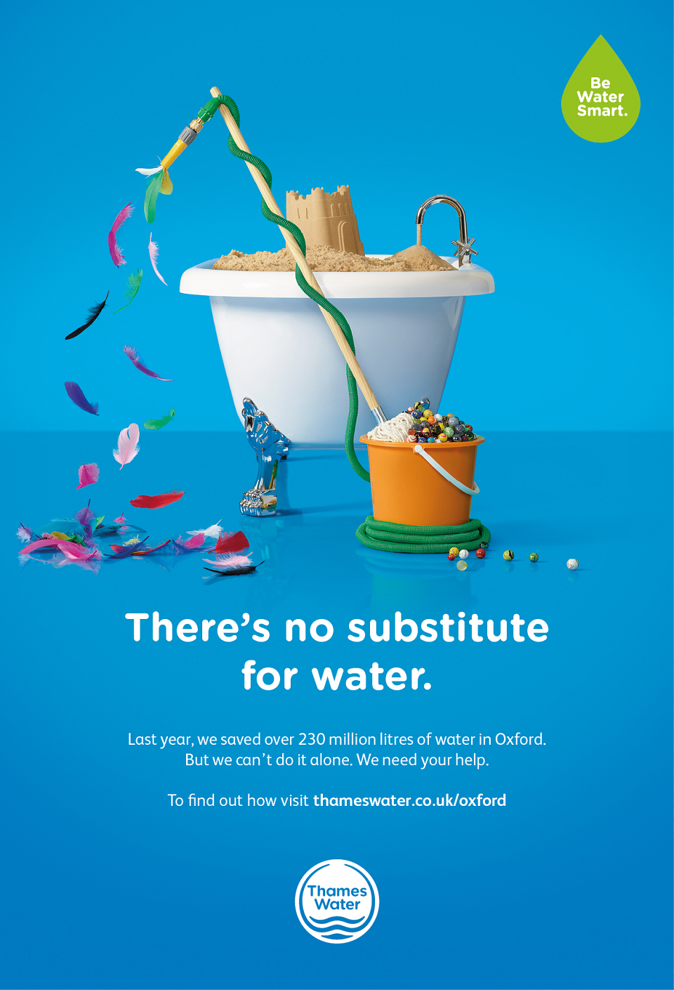 There's No Substitute for Water by 23red for Thames Water