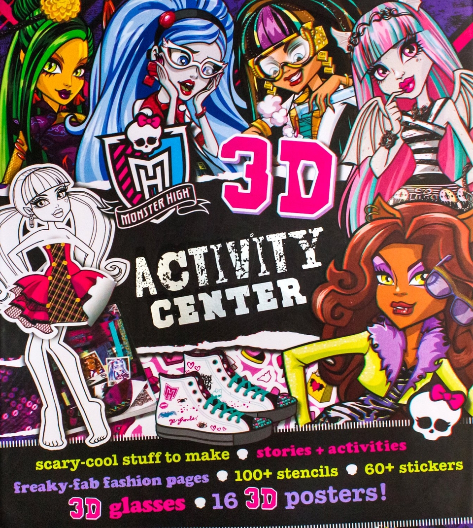 Monster High book selection 2013 2014 by Lucy Reynolds for parragon