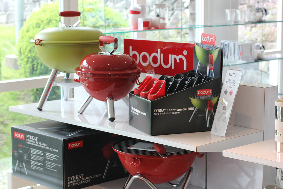 Bodum Packaging | Display and BBQ carton by Greg Kaats for Bodum AG