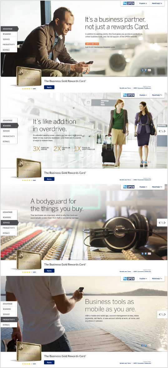 American Express Open by Digitas for American Express