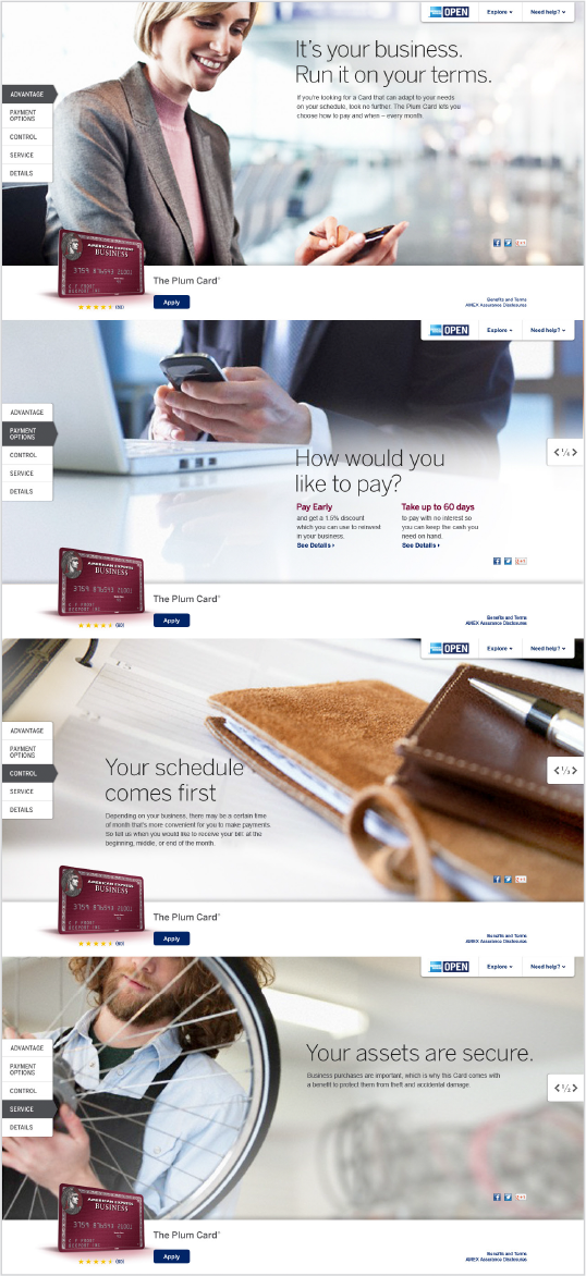 American Express Open by Digitas for American Express