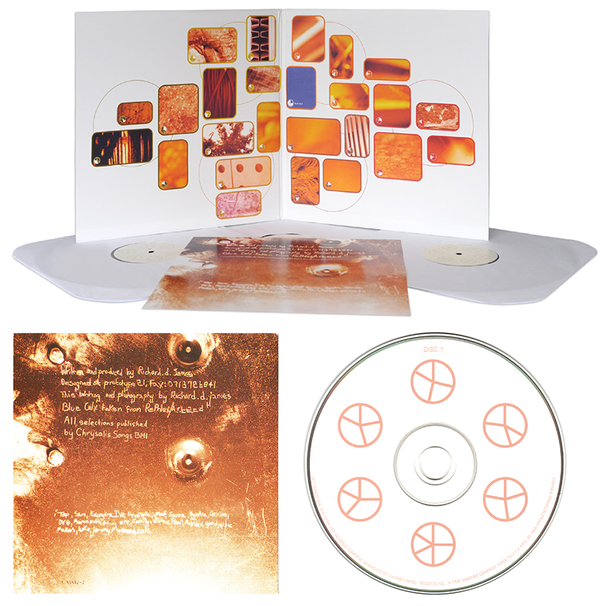 Aphex Twin - Sleeve Design by NUMBER 3 for Aphex Twin