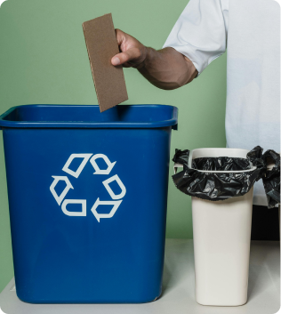 recycling bin