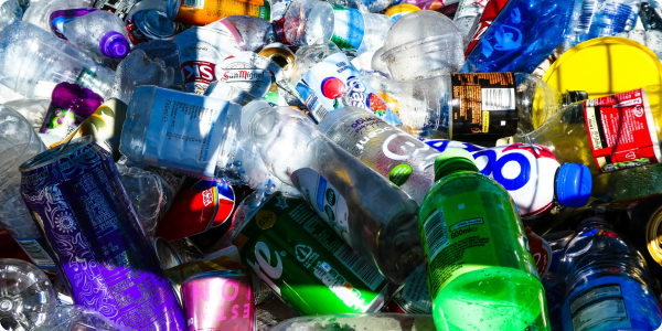 plastic bottles