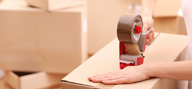 Packing Tape & Dispenser