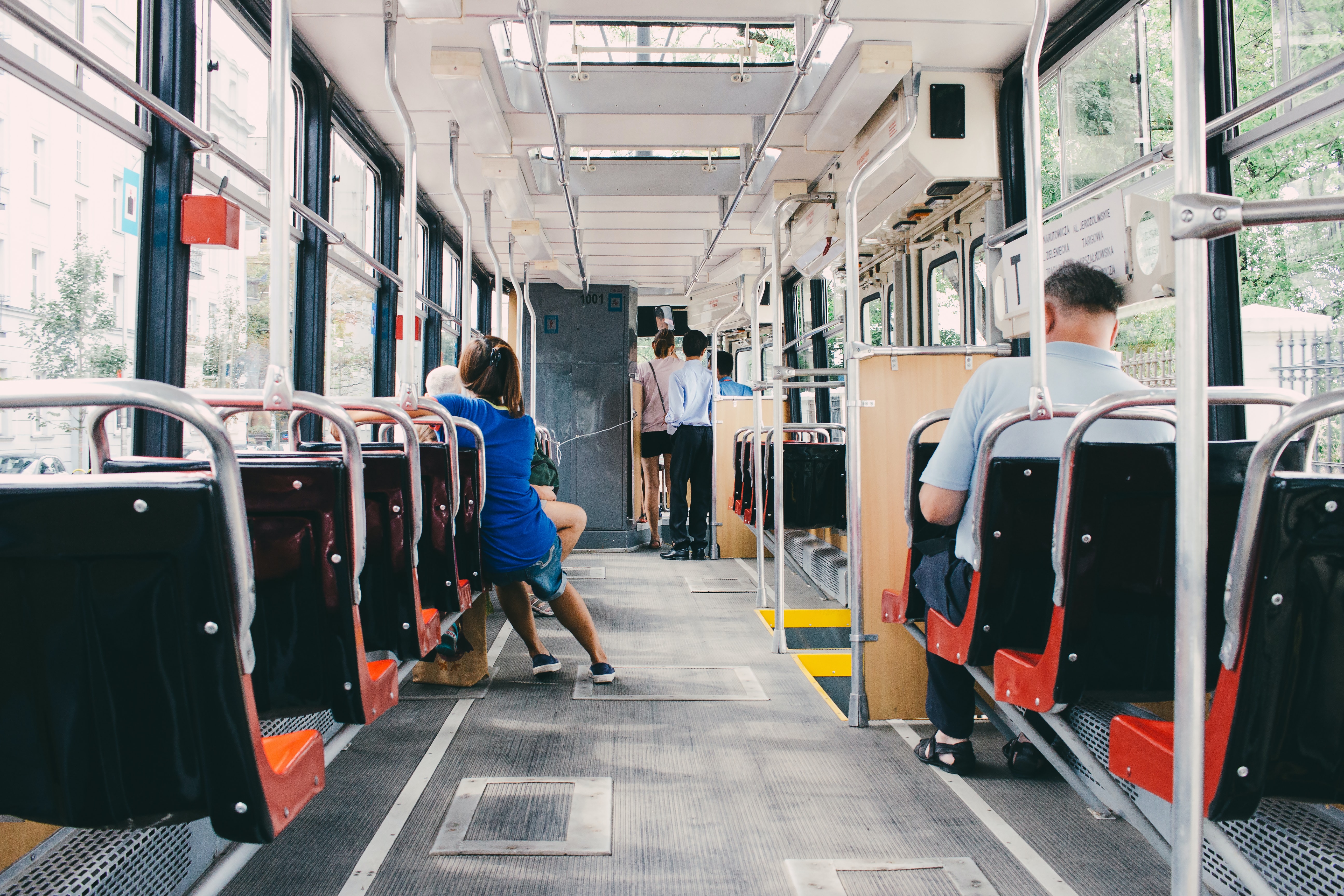 Commuting on bus