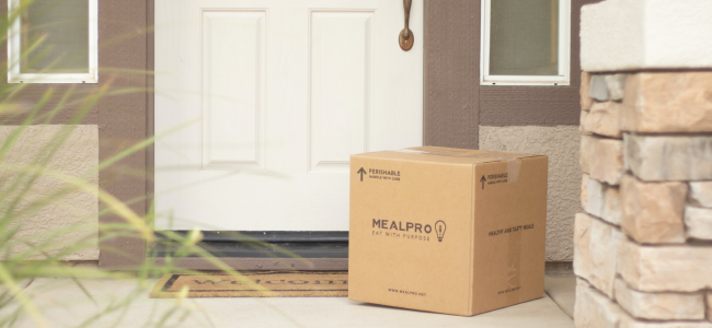 Box outside door