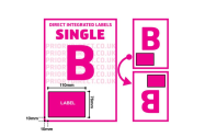 Single Integrated Label - Style B