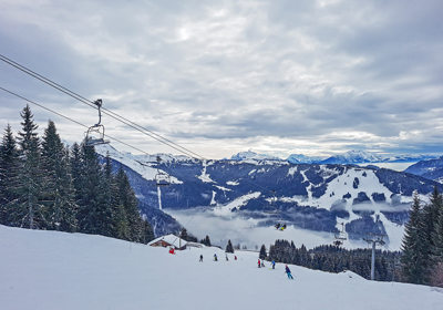 Le ski, Morzine, France