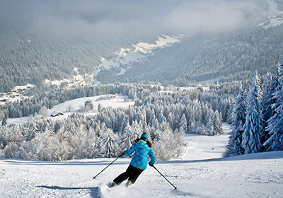 Le ski, Morzine, France