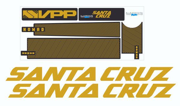 Santa cruz nomad decals clearance
