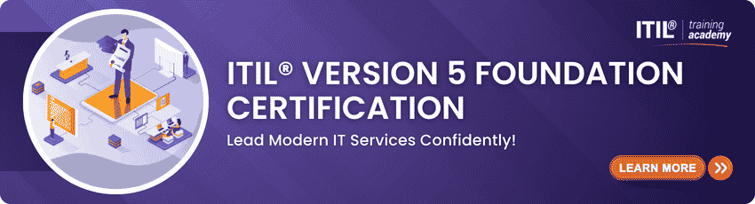 Join ITIL® Version 5 Foundation Certification now