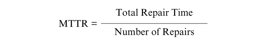 MTTR Formula