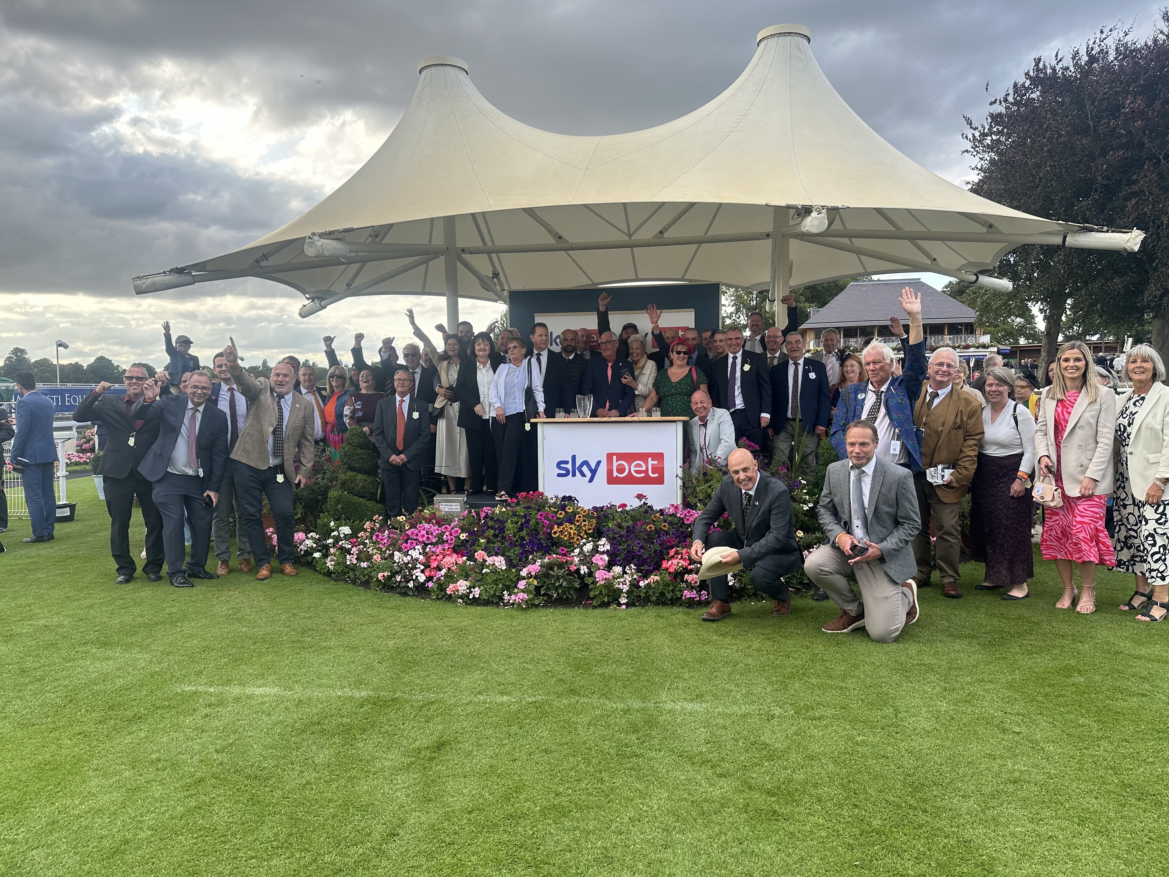 A day every racehorse owner dreams of!