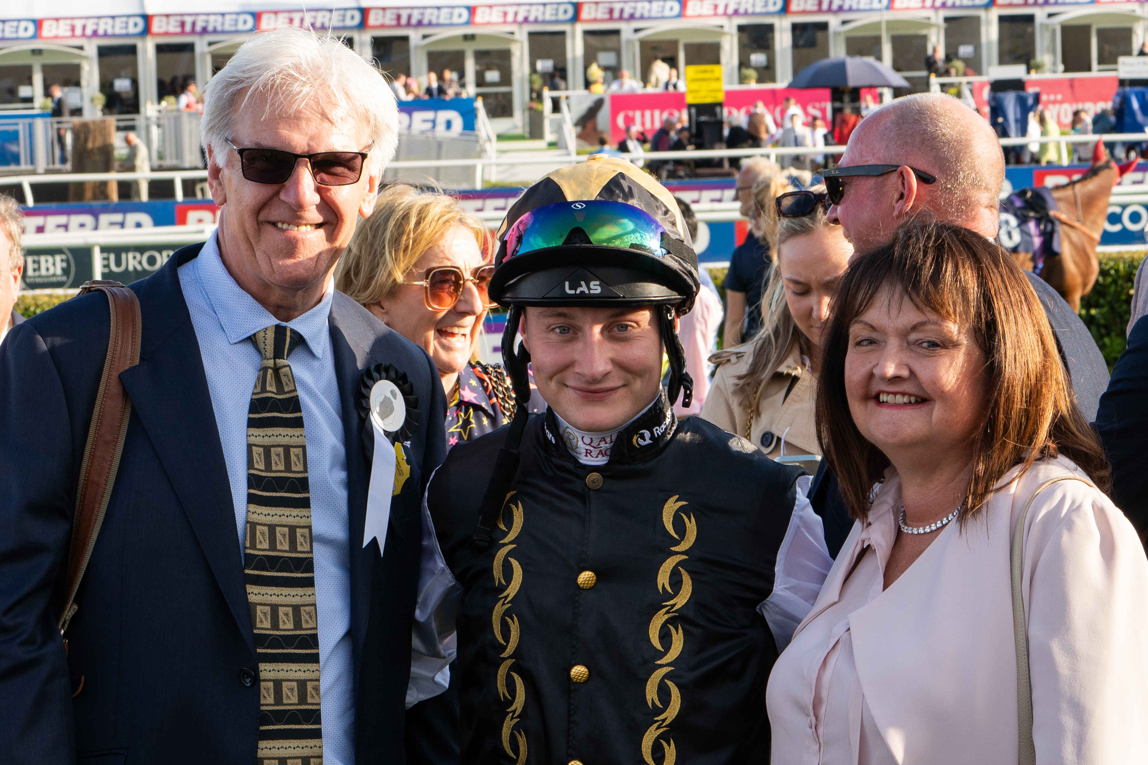 A fabulous day at the St Leger for Treasure Time’s owners