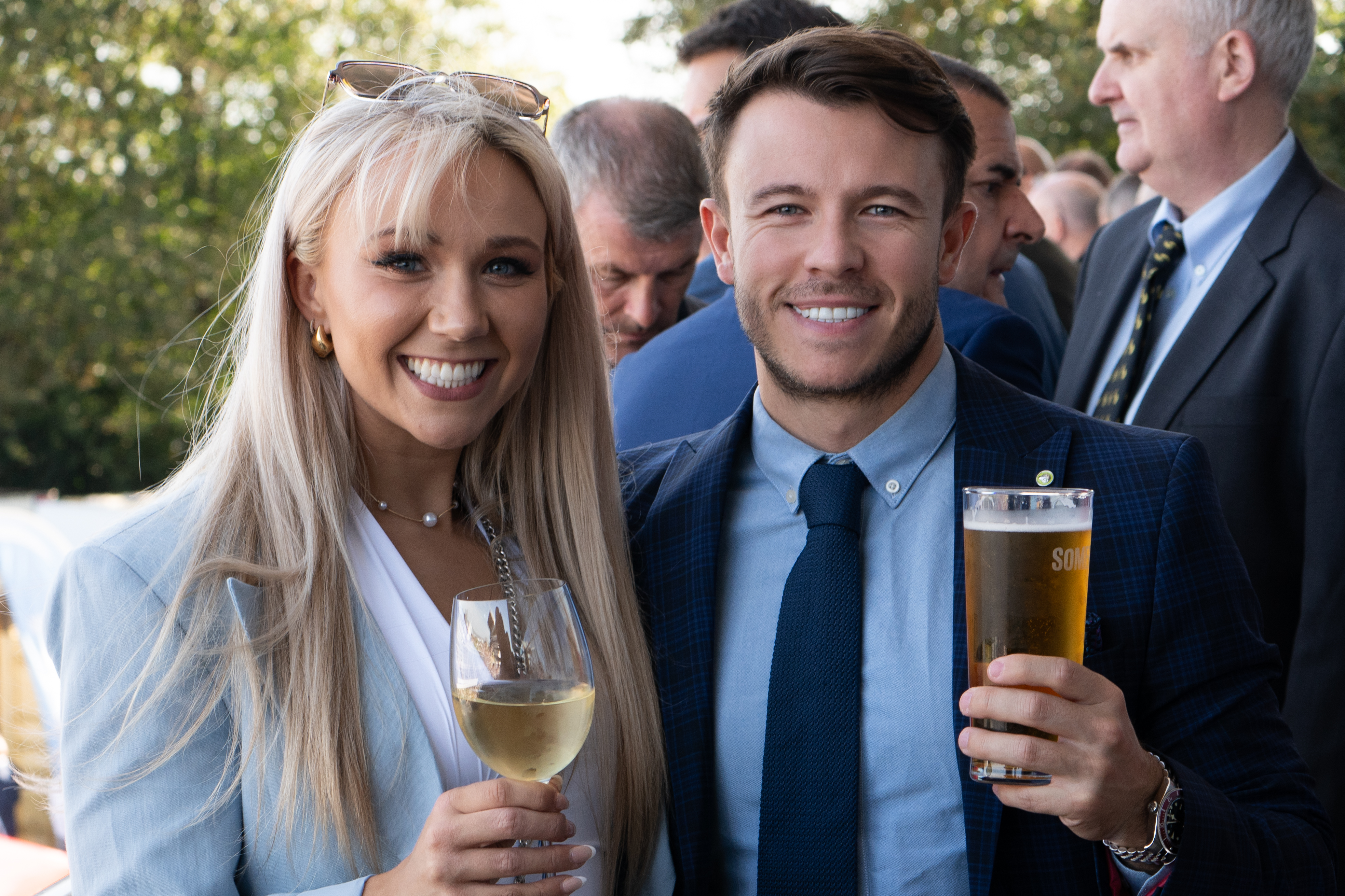 A fabulous day at the St Leger for Treasure Time’s owners