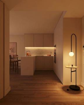 New 1-bedroom apartment with terrace (37.02 m²) in the center of Gaia - Park Square development