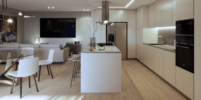 Apartamento T3 com varanda no empreendimento Breeze