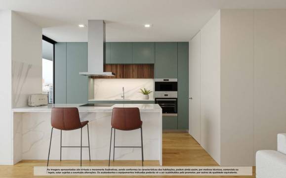 Apartamento T1 com terraço, Empreendimento Privilege
