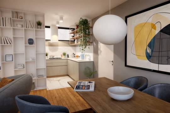 Apartamento T1 com varanda no coração de Leça da Palmeira
