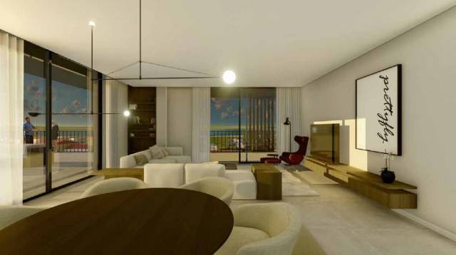 Aptº T3  com 2 suites e um Terraço de 173,45m2 em Empreendimento de Luxo em Alcochete
