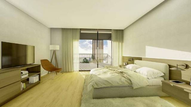 Aptº T3  com 2 suites e um Terraço de 173,45m2 em Empreendimento de Luxo em Alcochete