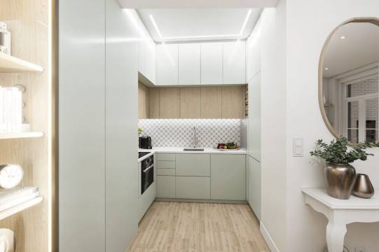 APARTAMENTO T1  com terraço novo, Situado no Bairro Novo, junto à praia