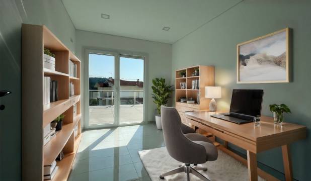 Moradia T3+1  com garagem, terraços e lote de terreno. Junto a Coimbra