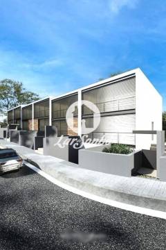 Moradia T3 NOVA em gaveto com G.F. p/ 2 carros em Tebosa, Braga