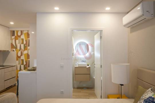 Apartamento T0 Novo em Leça da Palmeira na 2ª Linha do Mar