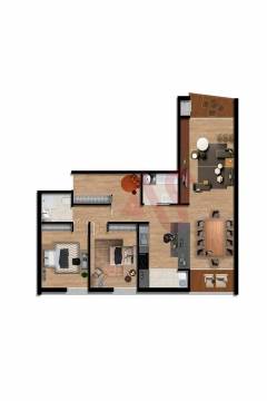 Apartamento T2 no Centro de Freamunde, Paços de Ferreira