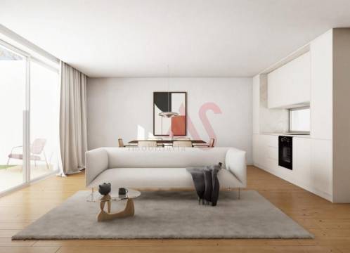 Apartamento T2+1 em construção com Jardim e Jacuzzi no Bonfim, Porto